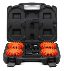 10-IN-1 Rechargeable Magnetic Traffic Led Warning Light Led Flare for Vehicle and Car
