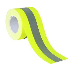 HCSP Reflective Iredesent Knit Fabric High Visibility Reflective Chemical Cloth Warning Infrared Accessories