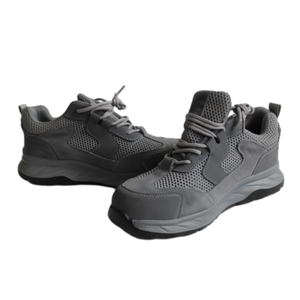 Men's Insulated Breathable Four-Season Work Safety Shoes Labor Protective Covers Anti-Smash Anti-Puncture Anti-Slip PU Material