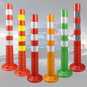 Durable Traffic Safety Post Anti-collision Traffic Barrier Removable Traffic Bollard Roadway Safety