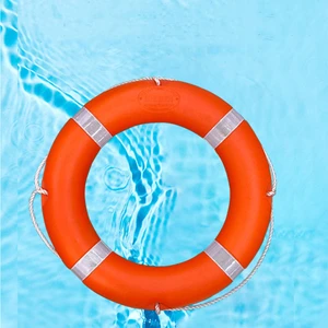 Emergency Safety Lifebuoy with Rope Affordable Lifesaver Ring for Water Rescue