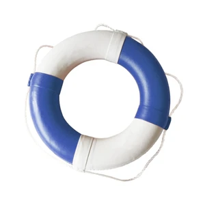 Manufacturer Supply Light Weight and Convenient Blue White Life Buoy Ring