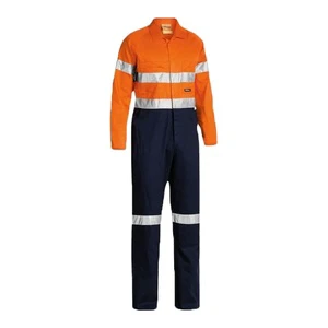Factory Wholesale Workers Safety Flame Retardant Overalls Hi Vis Building Construction Safety Clothing