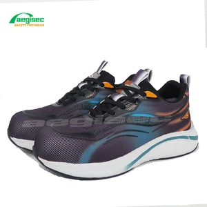 AEGISEC Labor protection Anti slip Safety Shoes Outdoor Sports Composite Toe Safety Shoes for Men Light Weight