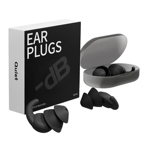Hot Sale Hearing Protection Soundproof Earplugs Waterproof Reusable Swimming Silicone Earplugs