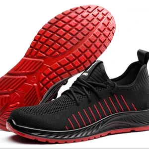 Lightweight Breathable Construction Safety Shoes Factory Direct Anti-Crush Anti-Puncture Labor Protection