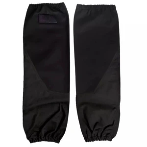 Flame-Resistant Split Leather Welding Sleeves Safety Arm sleeves Black Heat & Spark Protection Arm Guards for Welders