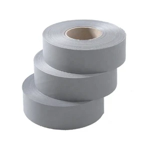 HCSP Silvery Double Sides Reflective Stretch Fabric,High Visibility Reflective Fabric Tape,Reflex Materials