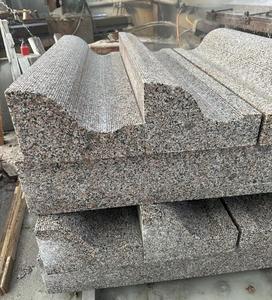 High Efficiency Premium Beveled Granite Curbstones Environmentally Friendly Material for Your Needs