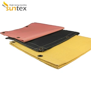 High Temperature Resistant Fireproof Fiberglass Welding Blanket