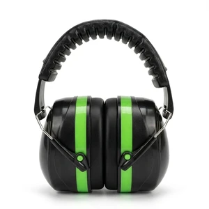 34dB Noise Reduction Ear Muffs Hearing Protector ABS Foldable Earmuffs Construction Safety Ear Protection for Shooting