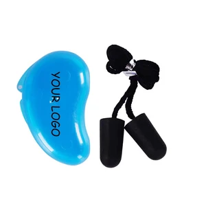 Custom Logo Foam Ear Plugs With Cord Sleeping Earplugs Noise Cancelling
