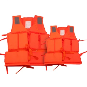 Wholesale Oxford Life Jacket Thickened Adult Life Vest 200D Marine Work Drift Swimming Life Jackets