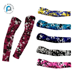 PURE Sublimated Custom Design Wholesale Arm Sleeve Protective Arm Sleeves Compression Sports Arm Sleeve Baseball