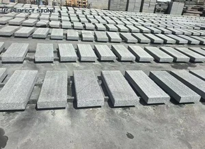 PerfectStone Bulk Supply Natural Granite Curb Stone for Large Municipal Works