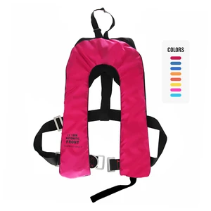 Adult Self-inflate EC CCS 150N High Quality Lifesaving Automatic Manual Inflatable Life Jacket for Swimming Water Rescue