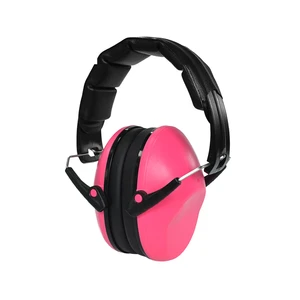 Custom Logo Kids Earmuffs With Noise Reduction Function ABS Material Safety Feature