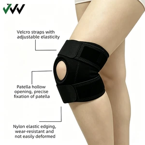 Hot Sale High Quality Custom Knee Pads China Factory Breathable Compression Sleeves for Basketball Football Protective Gear