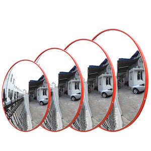 Polycarbonate Supermarket Used Office Behind Computer Station Small Round 30CM Convex Mirror Indoor