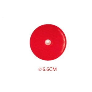 Highway Guardrails Reflectors Traffic Warning Light for Roadway Safety Made of Plastic Reflective Barrier