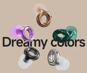 High Fidelity Reusable Intrinsically Safe Push-in Design Hearing Protection Custom Earplugs Noise Reduction Work Sleep Durable