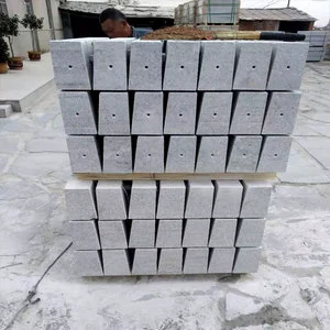 Wholesale Cheap Price Light Grey G603 Granite Kerbstone Road Paving Walkway Landscape Curbstones