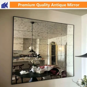 Premium Quality Custom Size & Shape Extra-large Antique Mirrors For Hotel Lobby Dressing Mirror Antique