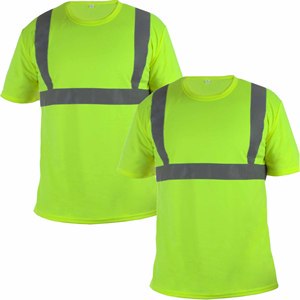 Wholesale Manufacturer's Custom ANSI Class 1 High Visibility Waterproof LED Flash Work Uniform Polyester Reflective Safety