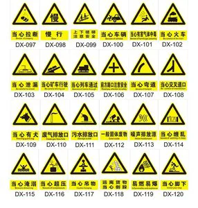 Metal Square Reflective Traffic Sign Board with First Grade Reflective Film for Roadway Safety