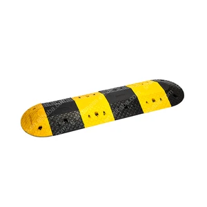 9F Heavy Duty Removable Driveway Metal Speed Breaker Rubber Cable Speed Bump