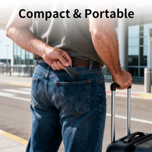 CE / FCC Certified Compact Mini Alcohol Tester Digital Alcohol Detector Breath Tester Gift for Gas Analyzer