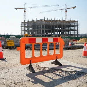 Safegoing BC-TBF200 Plastic Pedestrian Safety Barrier for Traffic Management and Road Safety