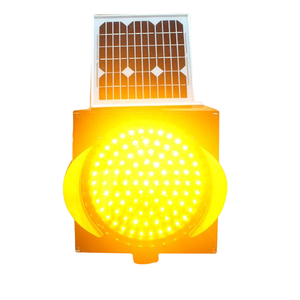 Shenzhen Manufacture Traffic Safety Blinking Warning 300mm Led Solar Traffic Lights