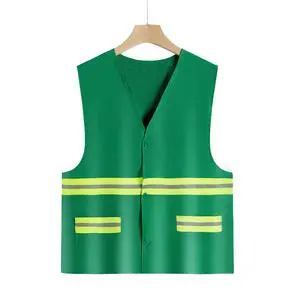 Source Factory High Visibility Reflective Safety Workwear Jacket & Vest for Sanitation Workers Level D Protection