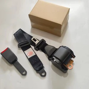 High Quality Seat Belts 3 Point Universal Safety Belt With Curved Rigid Buckle With Warning Cable Car Belt Accessories for BMW