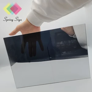 3mm See Through Acrylic Two Way Mirror Sheet Pmma Mirror Half Transparency Infinity Mirror