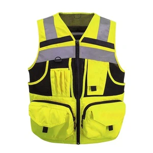 Customize All Kinds of Safety Vest Reflective Vest Clothing High Brightness Reflection Reflective Custom Vest
