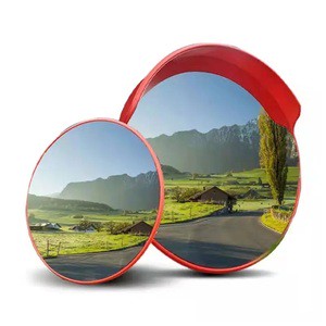 Winall Orange 45cm 60cm 80cm 100cm Outdoor Traffic Durable Garage Reversing Convex Mirror