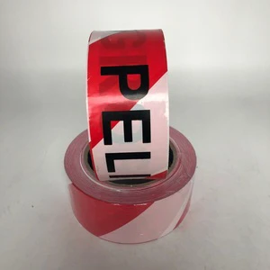 Waterproof Delicate Warning Barrier Tape Without Glue With Various Sizes