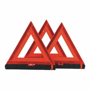 3 Pcs Packing Double Faced Car Roadside Emergency Traffic Warning Safety Triangle