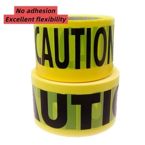 Underground Detectable Buried Danger Caution Tape Yellow Barrier Safety Cordonning Tape Signalling PE Warning Tape