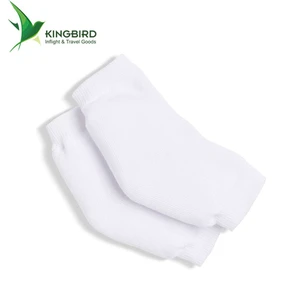 White Polyester Unisex Four Season Protective Compression Sport Foam Arm Elbow Shooter Pad Volleyball Sleeves
