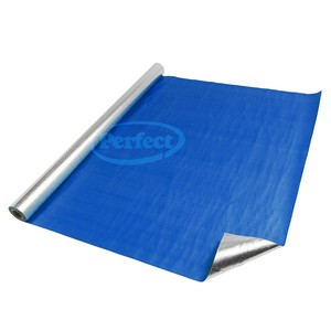 Aluminum Foil Woven Fabric Roofing Sarking Reflective Radiant Barrier Fire Resistant Insulation Material High Exterior Warehouse