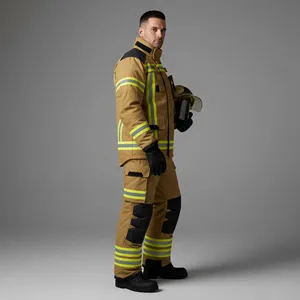 Breathable FR Material Safety Coverall Uniform High Visibility Sustainable Workwear for Manufacturing and Warehouse Staff