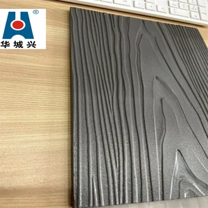 Fiber Cement Stone Faux Brick Siding Panel Board Wood Grain Board