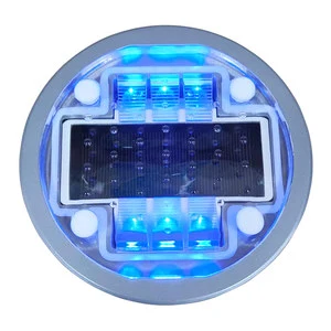 Factory Price Road Side Marker Flashing Lights Aluminum Round Embedded Solar Led Cat Eye Reflective Road Stud
