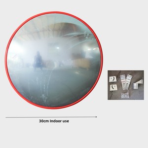 Round Convex Mirror PC Lens 30 45 60 80 Diameter High-definition Traffic Convex Mirror