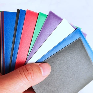 50Ct Protective Sleeves Size For 66Mm X 91Mm Good Strength Multicolor Custom Premium Matte Card Sleeve