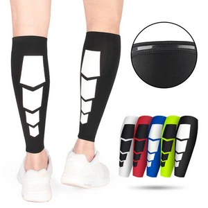 Shin Guards Soccer Football Protective Leg Calf Compression Sleeves Cycling Running Sports Safety Scheenbeschermers