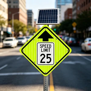 Road Safety Road Traffic Reflective Speed Bump Self-adhesive Aluminum Flexible Reflective Safety Sign